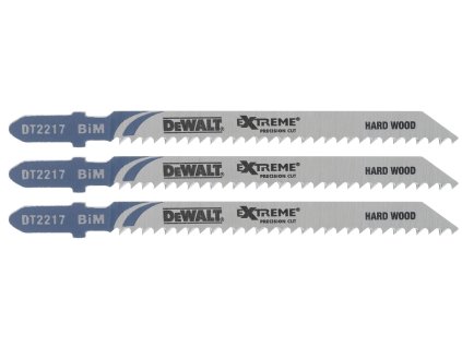 DT2217 DeWALT XPC plátky pro čisté řezy ve tvrdém dřevě, dřevotřísce, překližce a plastech do 30 mm, 100 mm, 3 ks (T101BF)