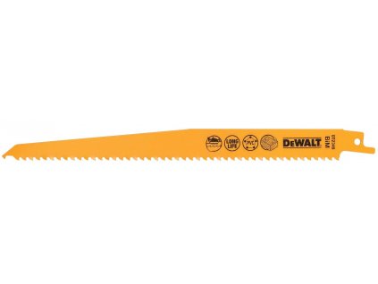 978(2) dt2349 dewalt 228mm pilovy demolicni platek pro mecove pily pro rychly rez na drevo s hrebiky