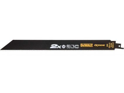 DT2409L DeWALT Pilový list EXTREME na řezání silných i slabých kovů a armatur, délka 305mm