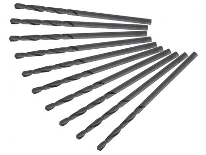 DT5116 10DÍLNÁ SADA VRTÁKŮ DO KOVU HSS-R JOBBER, 2,5 x 57MM
