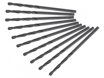 DT5121 10DÍLNÁ SADA VRTÁKŮ DO KOVU HSS-R JOBBER, 3,0 x 61MM
