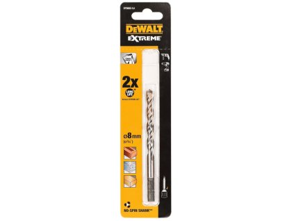 DT6682 DeWALT VRTÁKY DO ZDIVA - EXTREME 8 X 120 MM