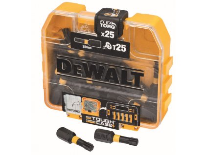 DT70558T DEWALT BITY S DRÁŽKOU TORX 25, 25 MM, 25 KS, TORZNÍ