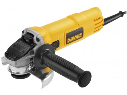 DWE4157 DEWALT ÚHLOVÁ BRUSKA 125MM, 900W, BEZNAPĚŤOVÝ SPÍNAČ