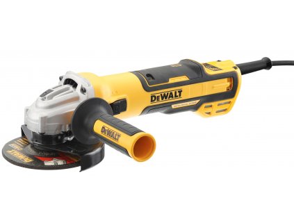 DWE4357 DEWALT BEZUHLÍKOVÁ ÚHLOVÁ BRUSKA 125MM, 1700W, S REGULACÍ OTÁČEK