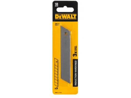 DWHT11719-0 DEWALT 3 KS ODLAMOVACÍCH ČEPELÍ 18 MM