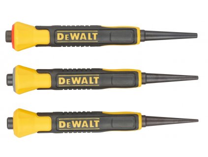 DWHT0-58018 DEWALT 3DÍLNÁ SADA PRŮBOJNÍKŮ