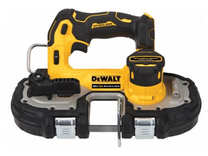 DCS377NT DEWALT 18V XR BEZUHLÍKOVÁ PÁSOVÁ PILA NA KOV, BEZ BATERIE A NABÍJEČKY, KUFR T-STAK