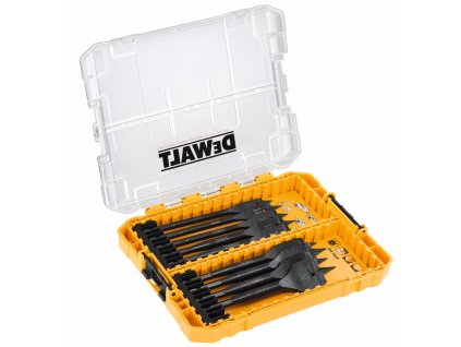 DT70751 DEWALT 9DÍLNÁ SADA PLOCHÝCH EXTREME VRTÁKŮ DO DŘEVA