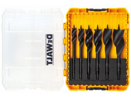 DT90238 DEWALT 6DÍLNÁ SADA VRTÁKŮ S TŘEMI DRÁŽKAMI