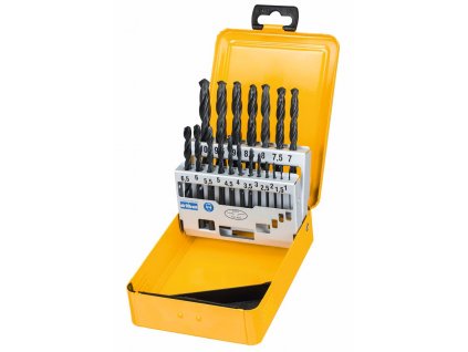 DT5913 DEWALT 19DÍLNÁ SADA VRTÁKŮ DO KOVU HSS-R V KOVOVÉ KAZETĚ