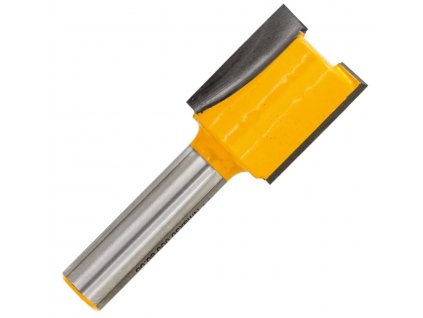 DT90010 DEWALT PŘÍMÁ FRÉZA Ø 20 MM, DVĚ HRANY (Z2), TVRDOKOV