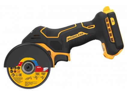 DCS438N DEWALT 18V AKU BEZUHLÍKOVÁ UNIVERZÁLNÍ ŘEZAČKA, BEZ BATERIE A NABÍJEČKY, V KARTONOVÉ KRABICI