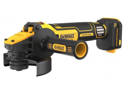 DCG409VSNT DEWALT 18V AKU BEZUHLÍKOVÁ 125 MM ÚHLOVÁ BRUSKA S REGULACÍ OTÁČEK, BEZ BATERIE A NABÍJEČKY, KUFR T-STAK