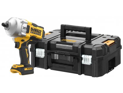 DCF961NT DEWALT 18V AKU BEZUHLÍKOVÝ RÁZOVÝ UTAHOVÁK 1/2" , BEZ BATERIE A NABÍJEČKY, KUFR T-STAK