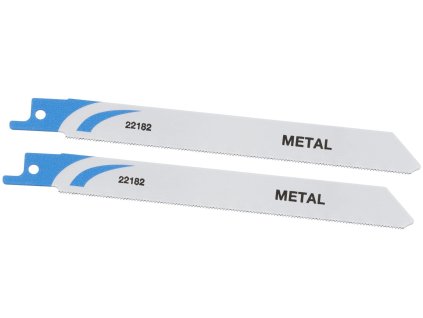 STA22182 STANLEY BIMETALOVÉ PILOVÉ LISTY 152 MM, 2 KS, NA DŘEVO A TENKÉ KOVOVÉ PLECHY