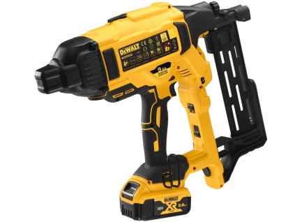 DCFS950P2 DEWALT AKU 18V BEZUHLÍKOVÁ SPONKOVAČKA NA PŘIPEVŇOVÁNÍ DRÁTŮ A PLOTŮ, 2 X 5,0 AH BATERIE, NABÍJEČKA, KUFR T-STAK