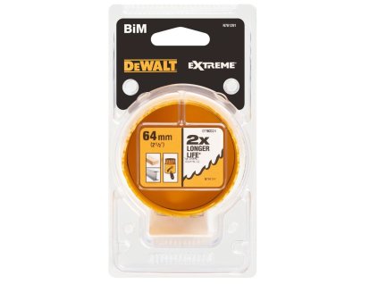 DT90324 DEWALT BIMETALOVÁ KORUNKA EXTREME Ø64 MM