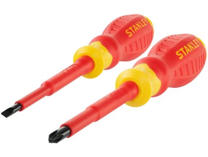 STHT60034-0 STANLEY DVOJDÍLNÁ SADA VDE ŠROUBOVÁKŮ - PLOCHÝ, PHILLIPS