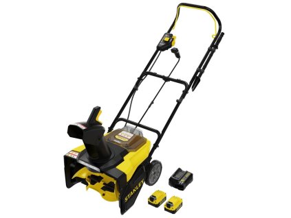 SCSNP460R2-QW 18V STANLEY FATMAX V20 AKU SNĚHOVÁ FRÉZA, 2 X 6,0 BATERIE, NABÍJEČKA