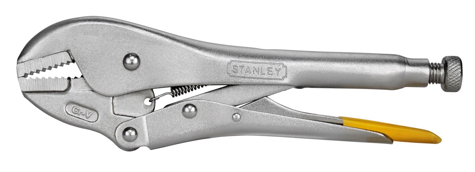 0-84-811 STANLEY SAMOSVORNÉ KLEŠTĚ 225MM S PŘÍMÝMI ČELISTMI