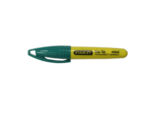 1-47-329 STANLEY PERMANENTNÍ MINI-ZNAČKOVAČ 80MM JEMNÝ HROT - ZELENÁ BARVA