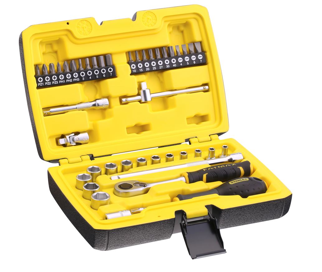 FMMT82683-1 STANLEY FATMAX 42DÍLNÁ SADA 1/4 HLAVIC A BITŮ
