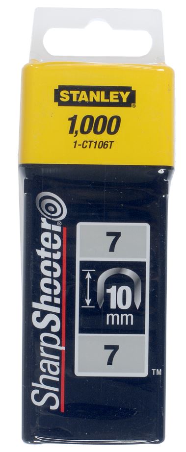 1-CT106T STANLEY SPONKY NA KABELY - TYP 7 CT100, 10MM, 1000KS