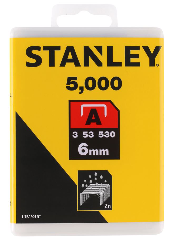 1-TRA204-5T STANLEY LD SPONKY 6MM, 5000KS - TYP A 5/53/530
