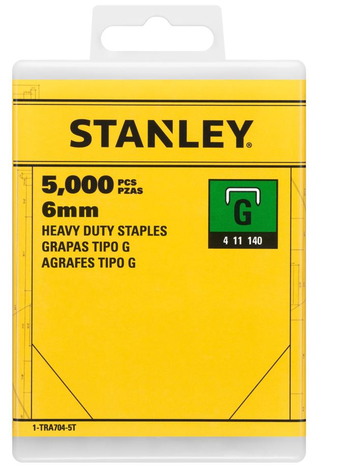 1-TRA704-5T STANLEY HD SPONKY 6MM, 5000KS - TYP G 4/11/140