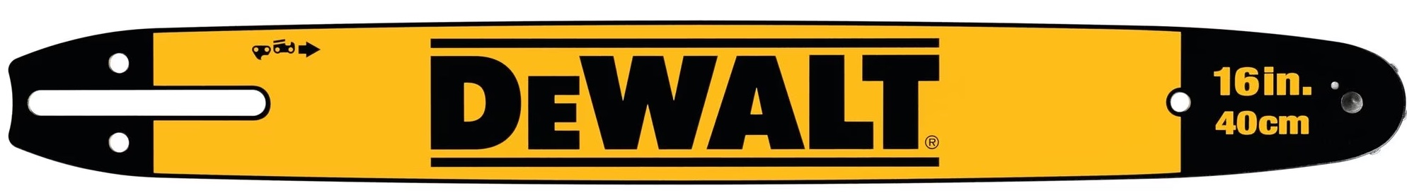 N594320 DEWALT ORIGINAL NÁHRADNÍ 40CM LIŠTA OREGON PRO ŘETĚZOVOU PILU DCM575