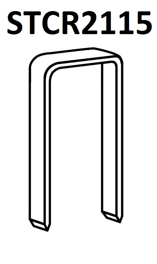 BOSTITCH spony STCR2115 6-10 mm, pozink 5000ks Délka_: STCR211506Z spony - 06 mm, pozink 5000ks