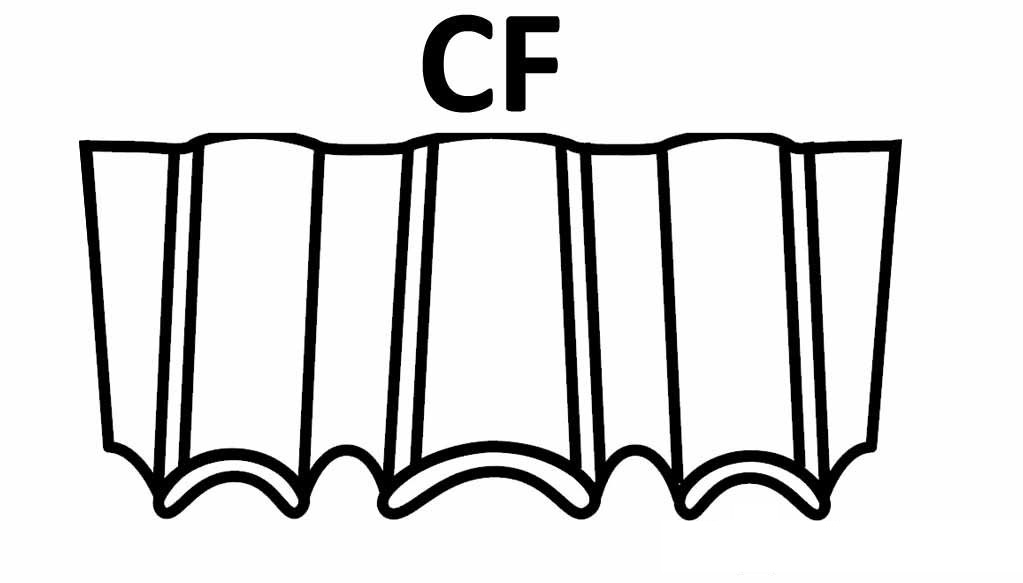 Bostitch vlnovce CF 10-15 mm, pozink 900-1500ks Délka_: 1221000E vlnovce CF - 10 mm, pozink 1500ks