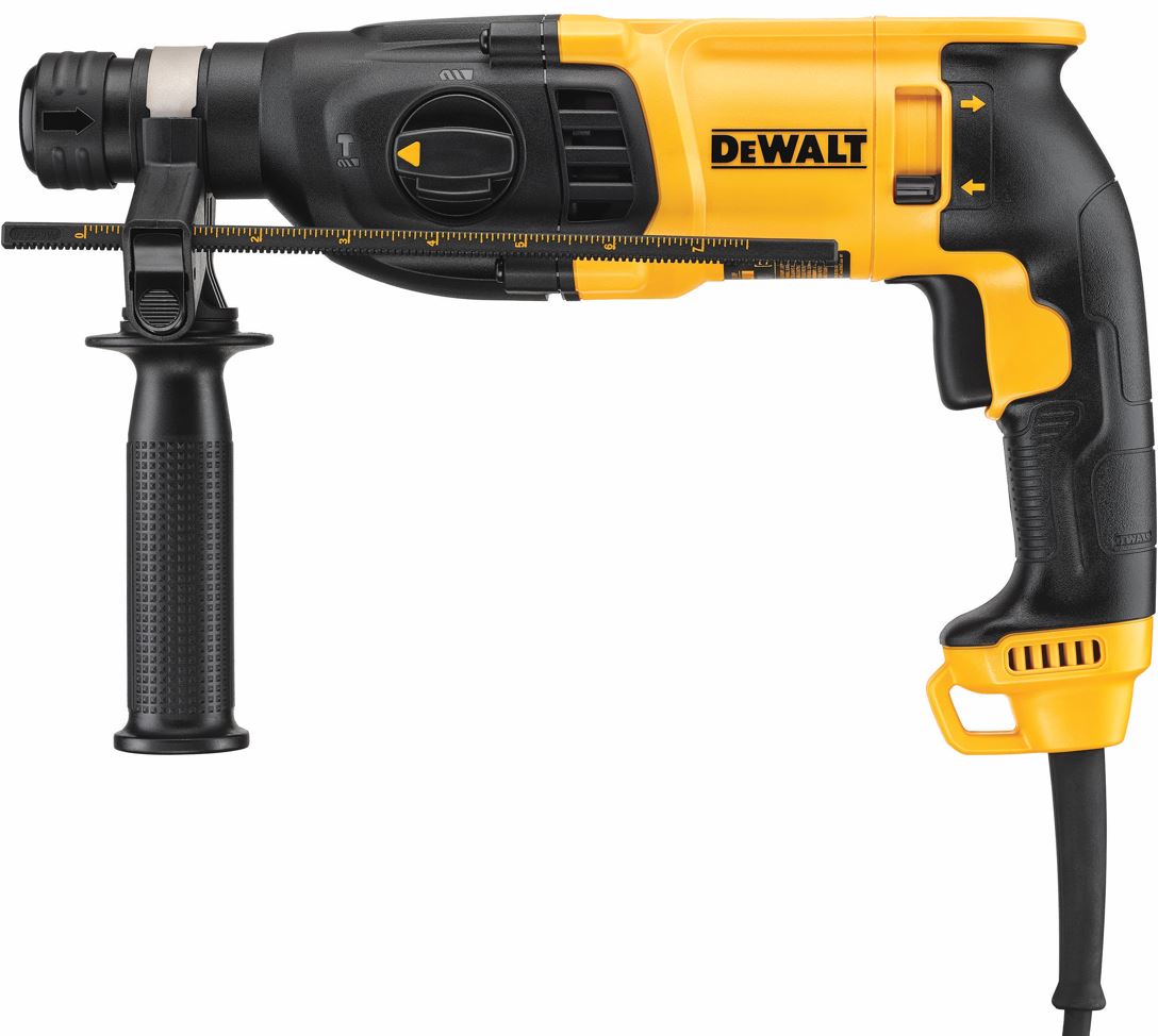 D25133K DeWALT KOMBINOVANÉ KLADIVO SDS PLUS, 2,6 J ÚDER, 800W, VRTÁK MAX 26MM
