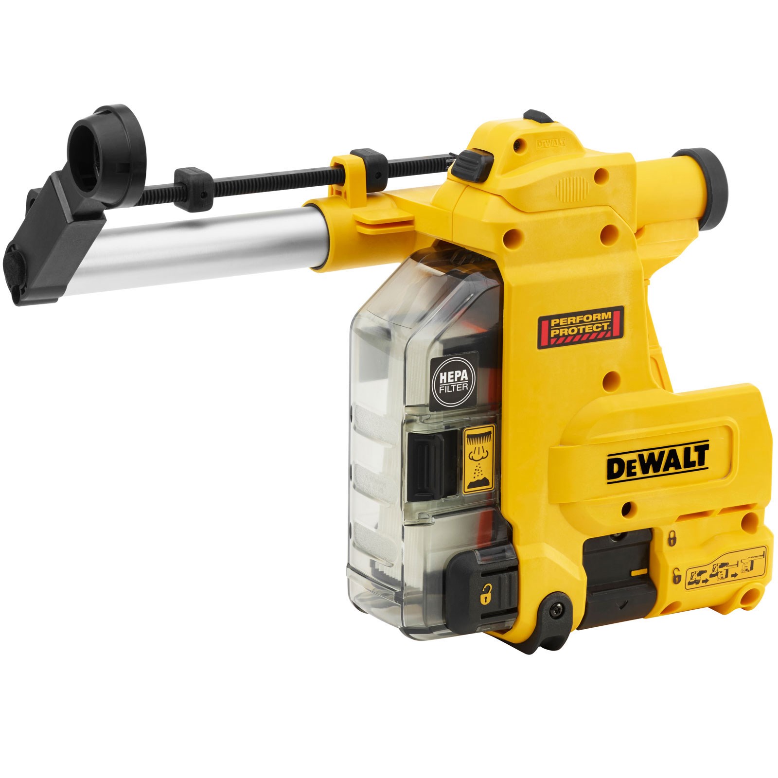 D25304DH DEWALT PŘÍDAVNÉ ODSÁVÁNÍ PRACHU PRO KOMBI KLADIVA SDS-PLUS