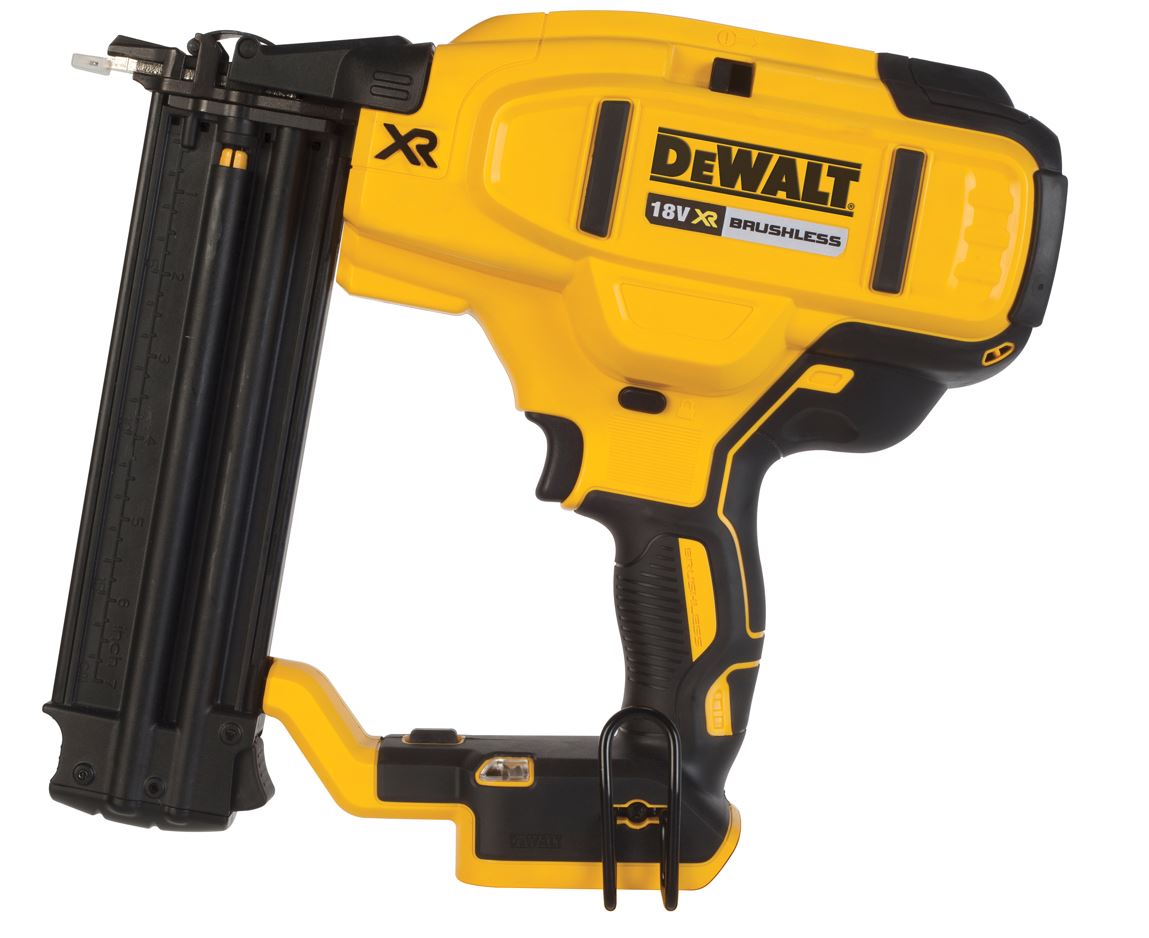 DCN680NT DEWALT 18V DOKONČOVACÍ BEZUHLÍKOVÁ HŘEBÍKOVAČKA, BEZ BATERIE A NABÍJEČKY, KUFR T-STAK