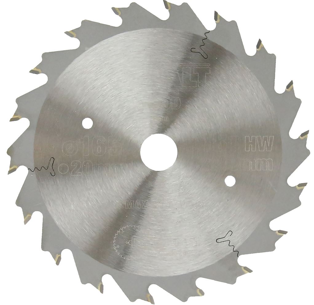 DT1089 DEWALT PILOVÝ KOTOUČ PRO EL. PONORNÉ PILY 165x20mm, 18zubů RYCHLÝ, DEMOLIČNÍ ŘEZ EXTREME