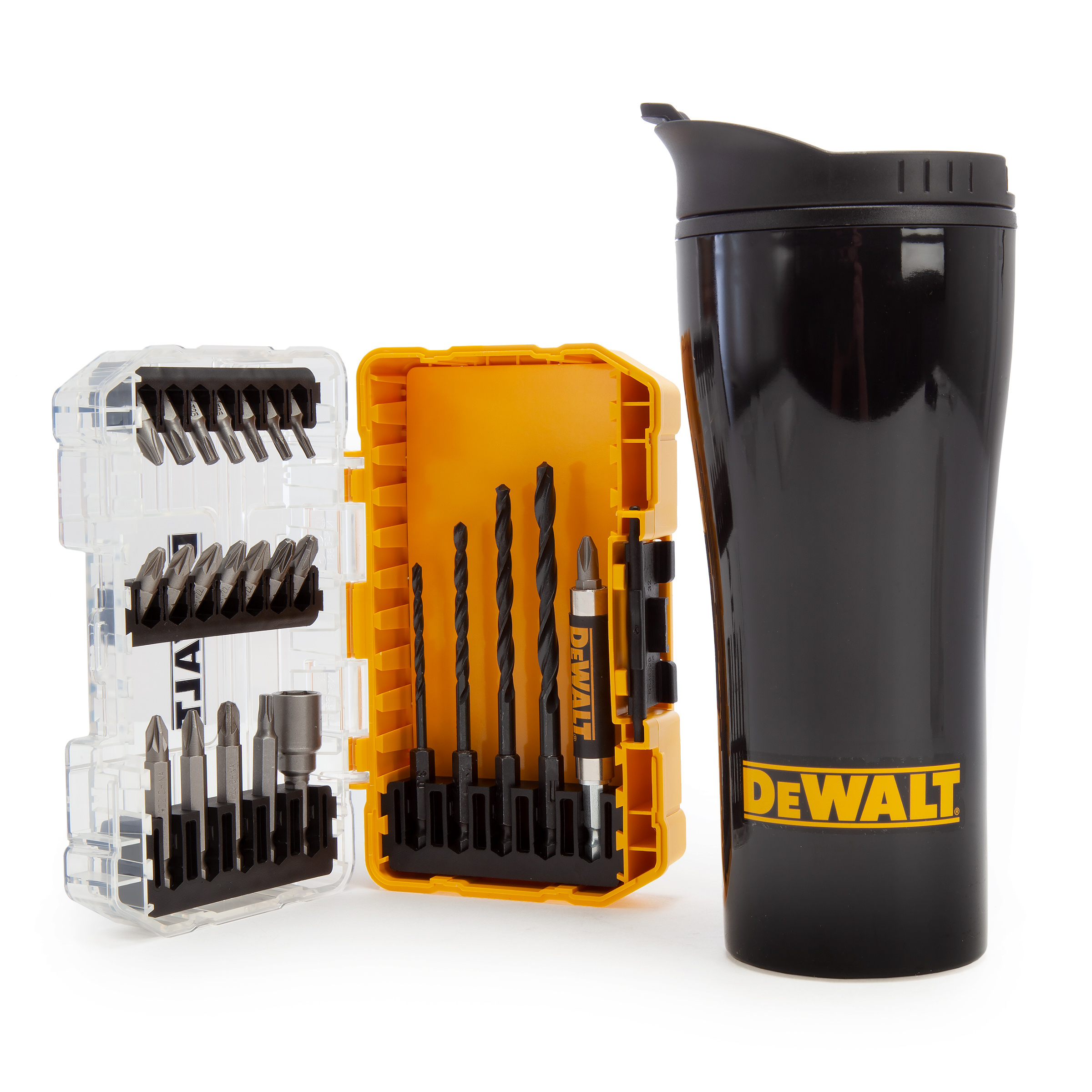 DT70706M DEWALT 25DÍLNÁ SADA BITŮ, NÁSTAVCŮ + TERMOHRNEK