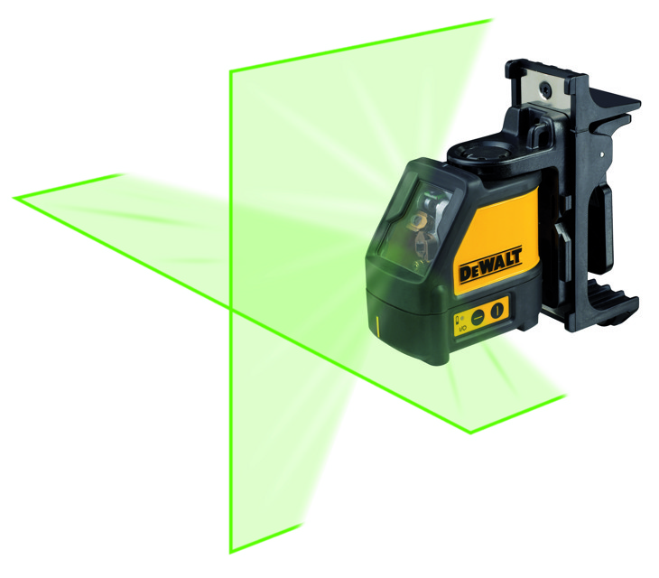 DW088CG DEWALT ZELENÝ SAMONIVELAČNÍ KŘÍŽOVÝ LASER