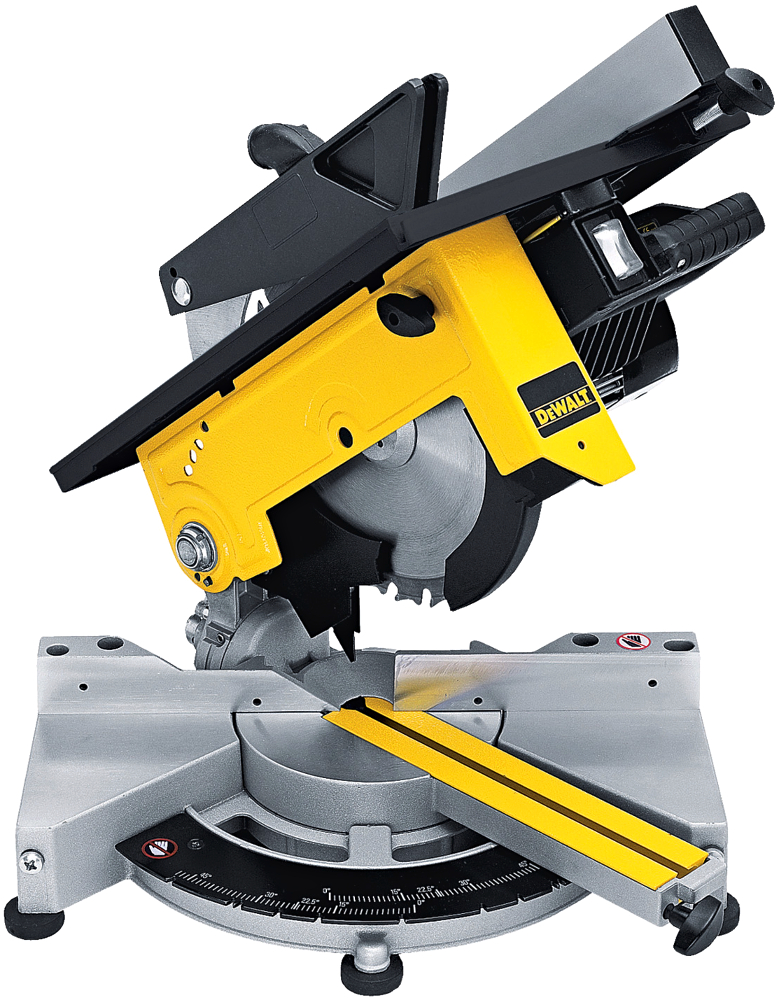 DW711 DeWALT Pokosová, kapovací a stolová pila na dřevo 260mm, 1300W