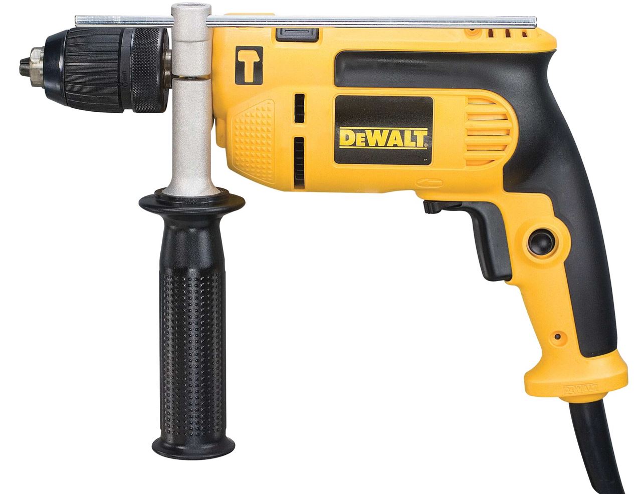 DWD024S DeWALT PŘÍKLEPOVÁ VRTAČKA S RYCHLOUPÍNACÍM SKLÍČIDLEM 13mm, 650W , BEZ KUFRU
