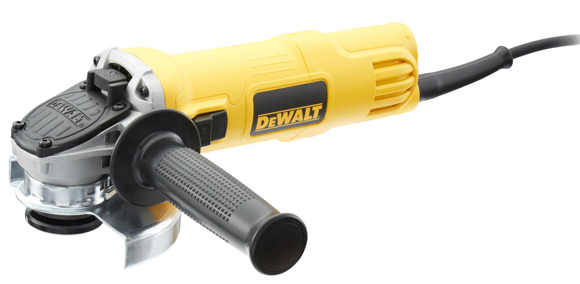 DWE4056 DEWALT 115 MM ÚHLOVÁ BRUSKA, 800W, BEZNAPĚŤOVÝ SPÍNAČ