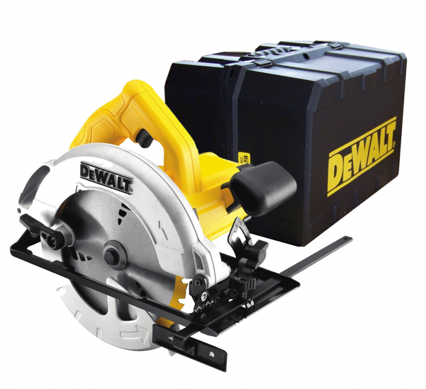 DWE560K DEWALT RUČNÍ KOTOUČOVÁ PILA, PROŘEZ 65MM, 1350W, V KUFRU