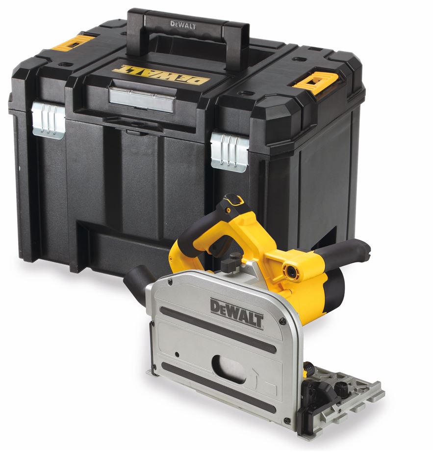 DWS520KT DeWALT PONORNÁ, ELEKTRICKÁ PILA 1 300W , PROŘEZ 59mm, 5,6kg + TSTAK II, BEZ LIŠTY