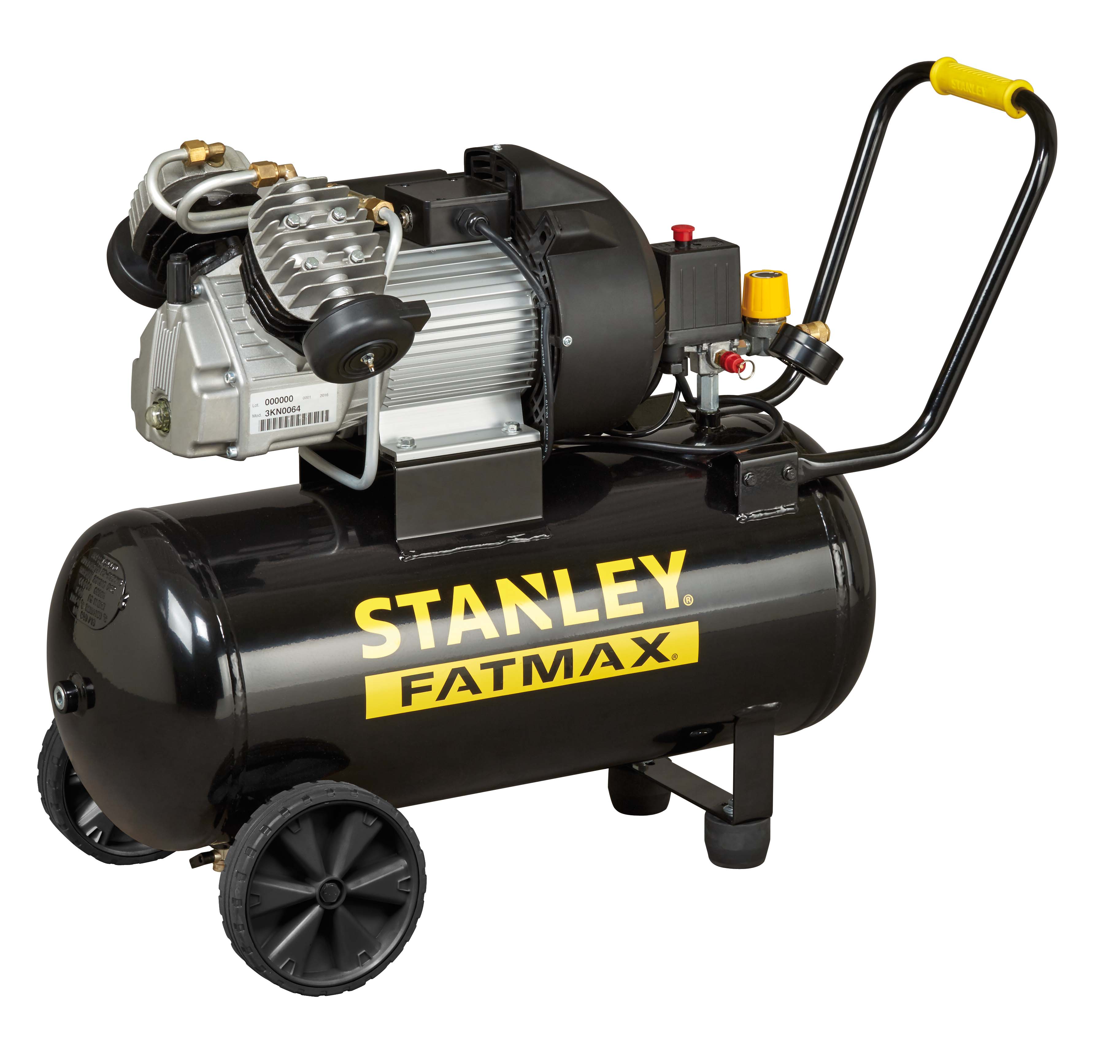 STANLEY DV2 400/10/50 Kompresor 2válcový, olejový, PROFI, s nádrží 50L a tlakem 10Bar