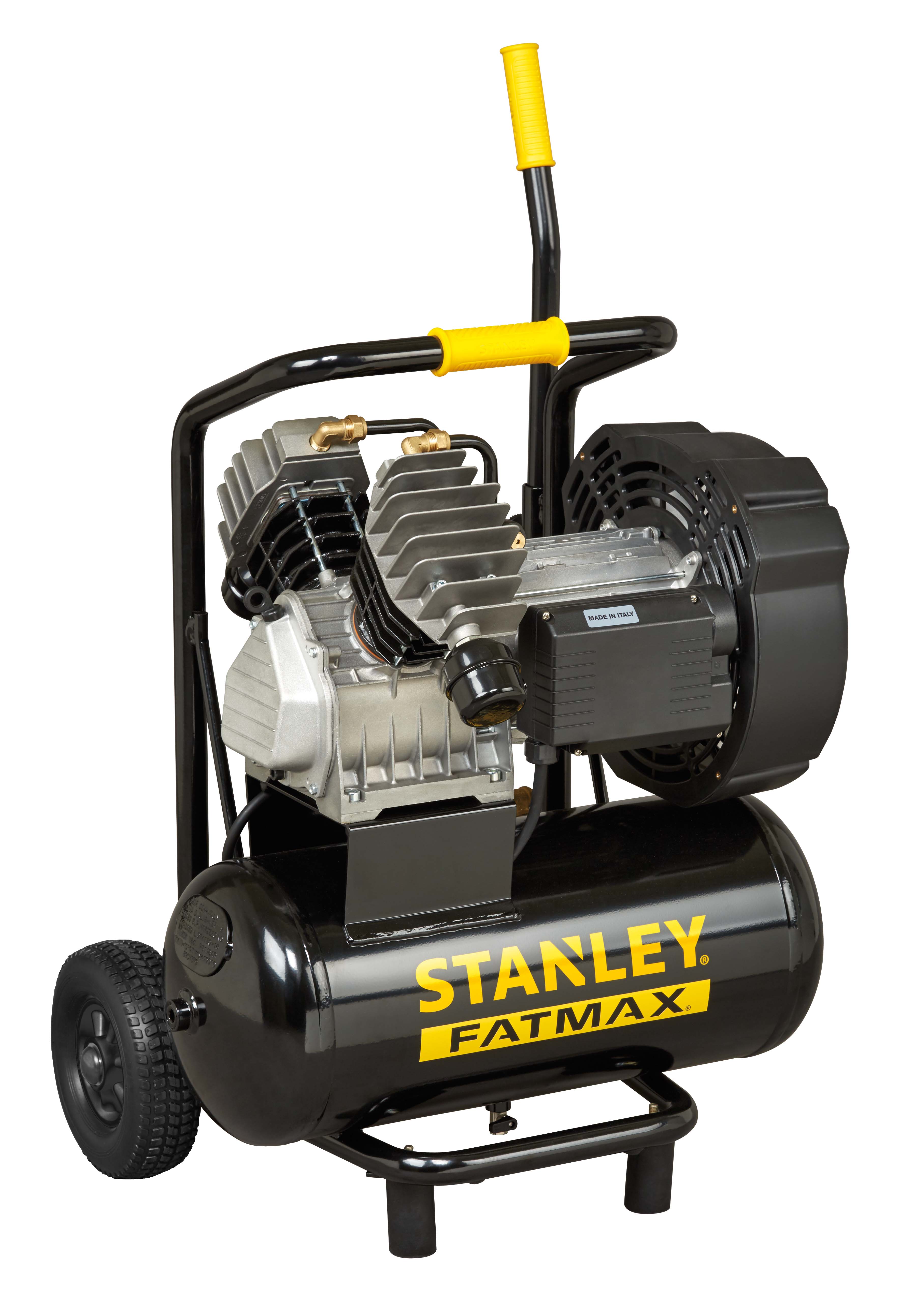 STANLEY DV4 400/10/24P Kompresor 2válcový, 4pólový agregát , PROFI, s nádrží 24L a tlakem 10Bar