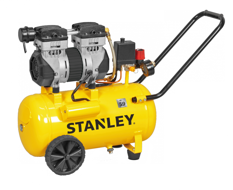SXCMS1324HE Stanley bezolejový kompresor 24 L nádrž