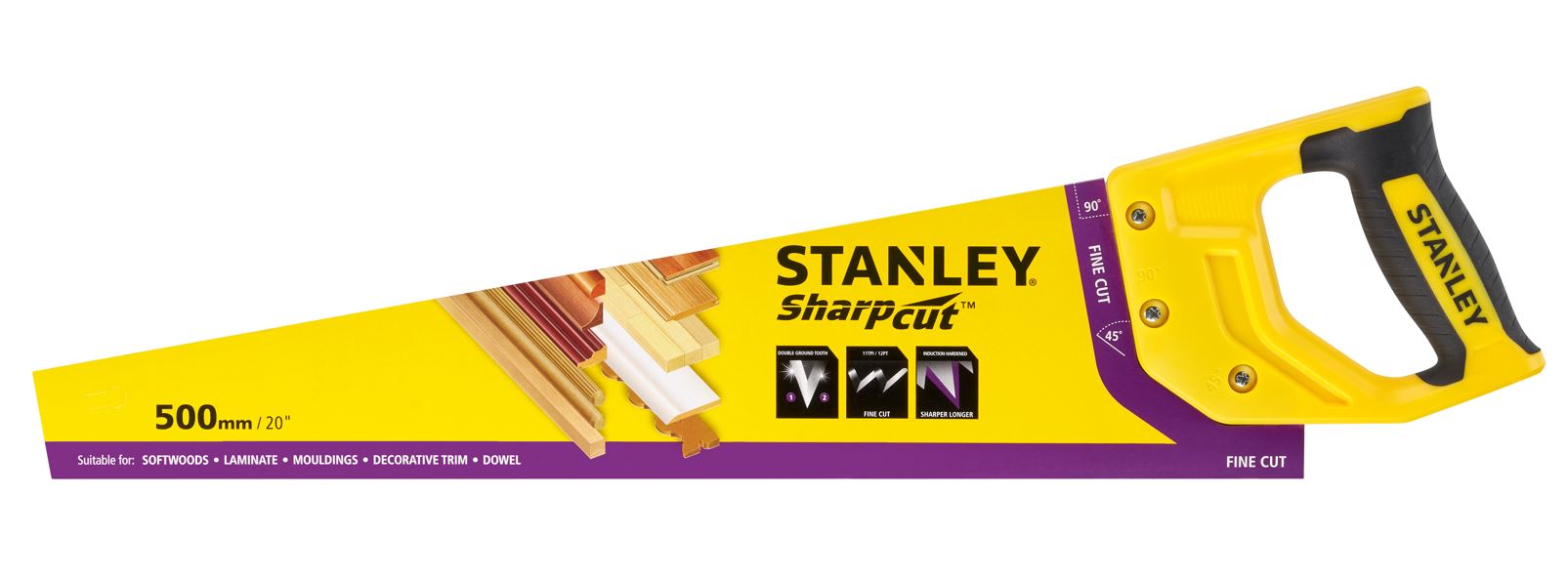 STHT20371-1 STANLEY OPP PILA 11TPI x 500mm