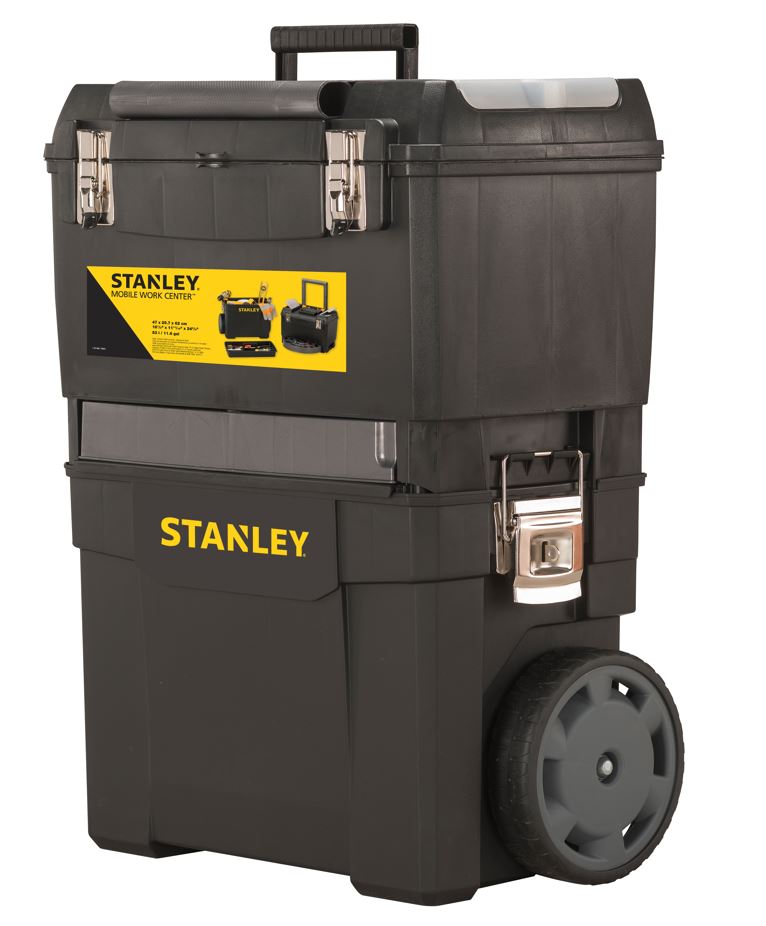1-93-968 STANLEY POJÍZDNÝ MONTÁŽNÍ BOX S KOVOVÝMI PETLICEMI NA BOCÍCH