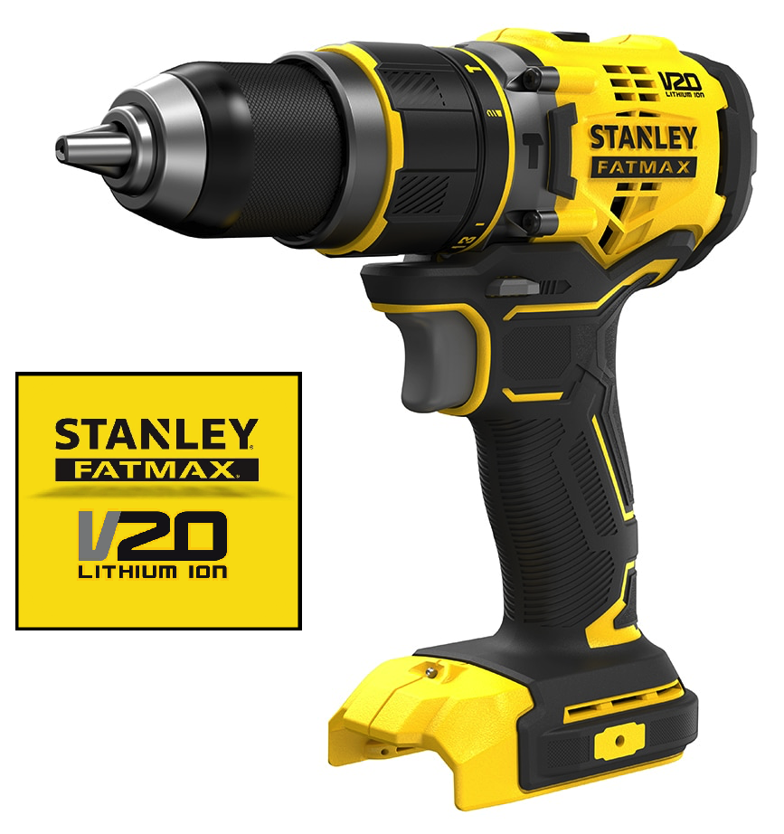 Stanley SFMCD721B-XJ 18 V STANLEY® FATMAX® V20 DVOURYCHLOSTNÍ PŘÍKLEPOVÁ AKU-VRTAČKA